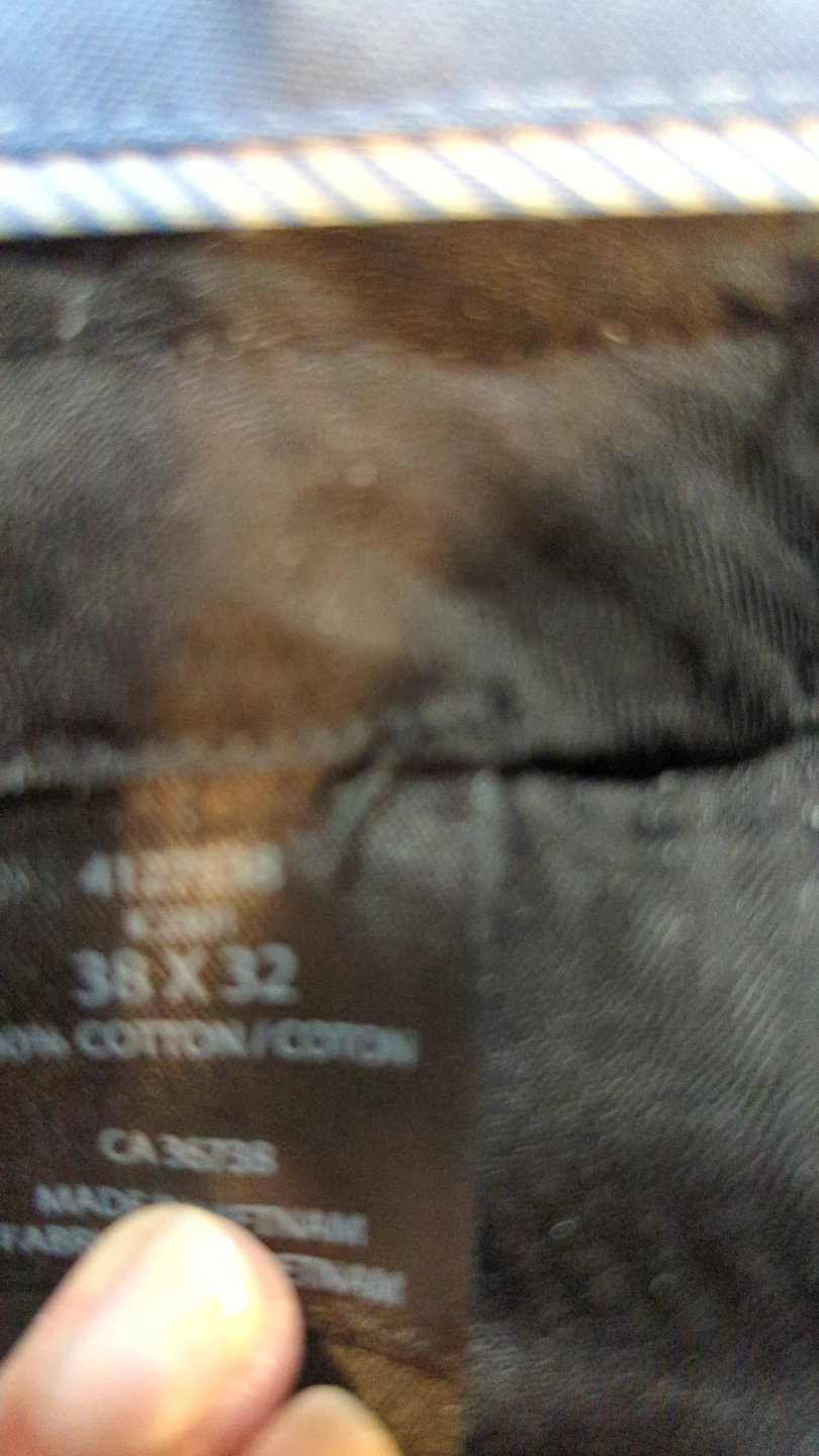 Haggar Men's Black Dress Pants 38x32 - photo 2