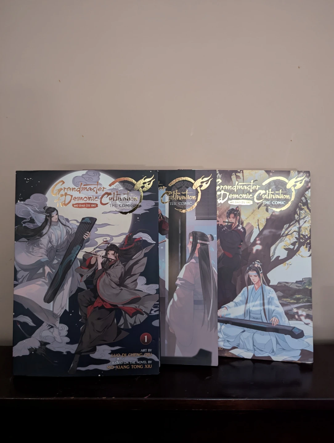 MDZS Grandmaster of Demonic Cultivation comic book 1 2 3