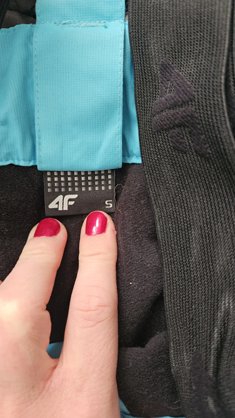 4F Ski Snow Pants - Blue & Lime Green (Size S/164) - photo 2