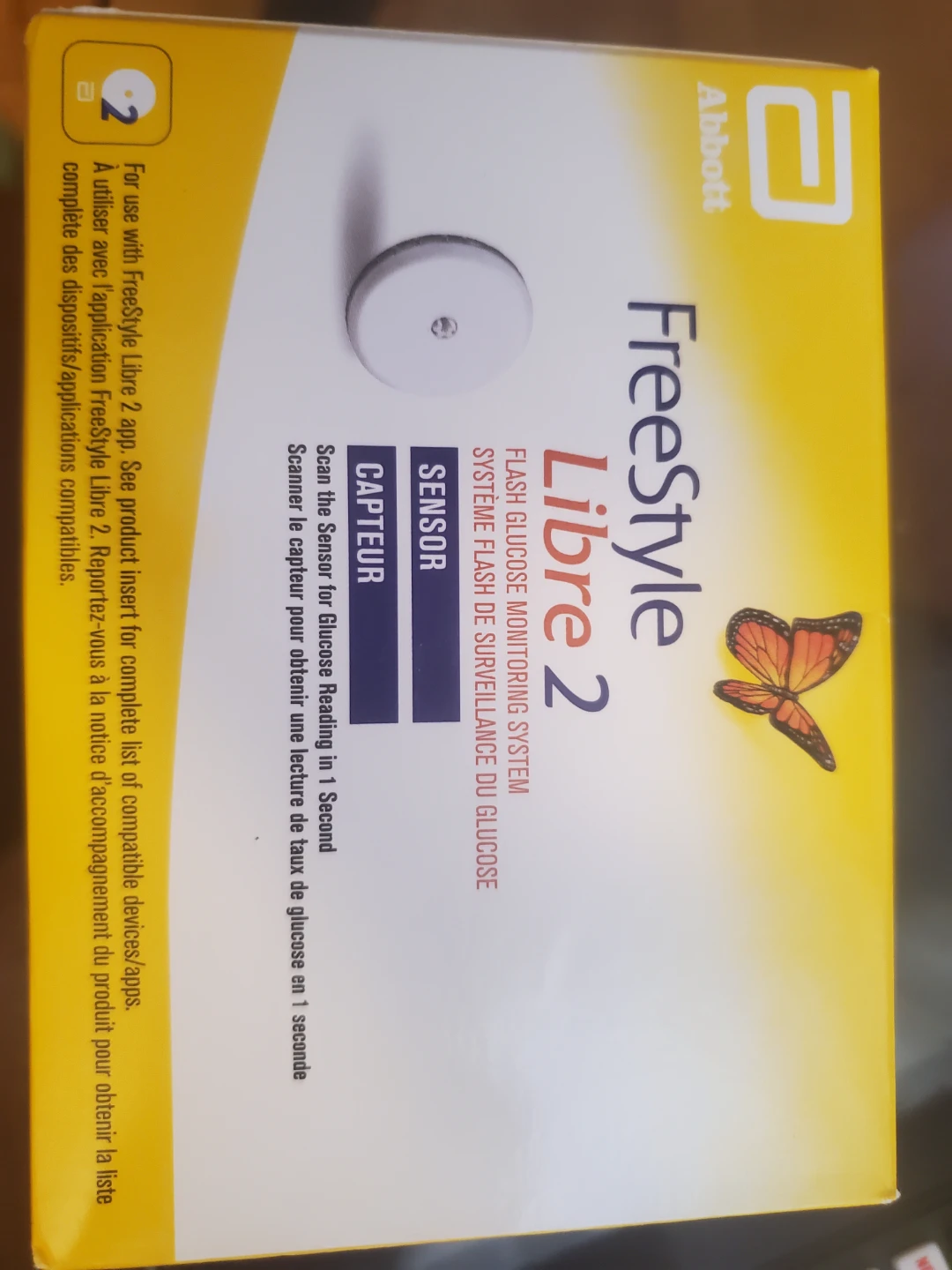 Abbott Freestyle Libre 2 Flash Glucose Monitoring System Sensor - photo 3
