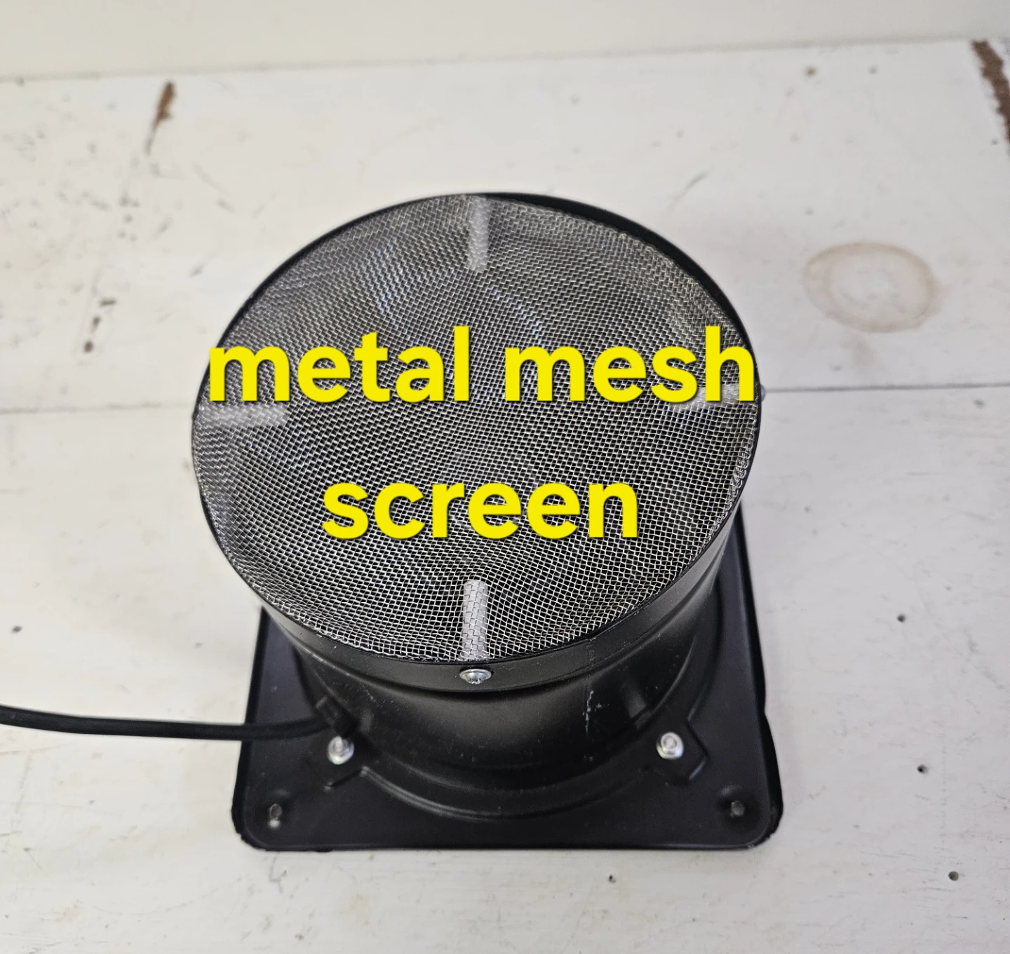 Black 4-inch Exhaust Fan with 3-Speed Fan Controller - photo 3