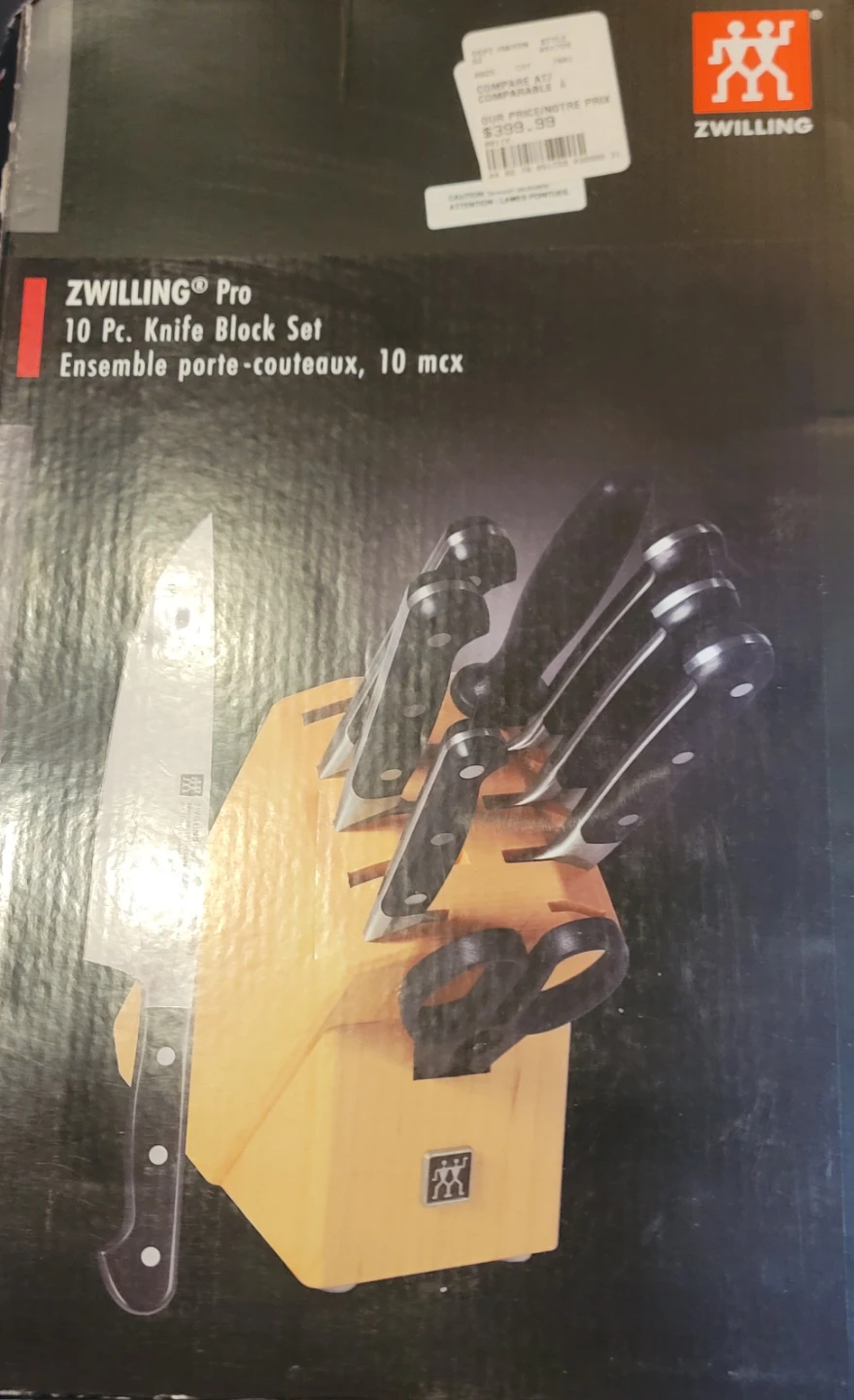 Zwilling Pro 10 Pc. Knife Block Set