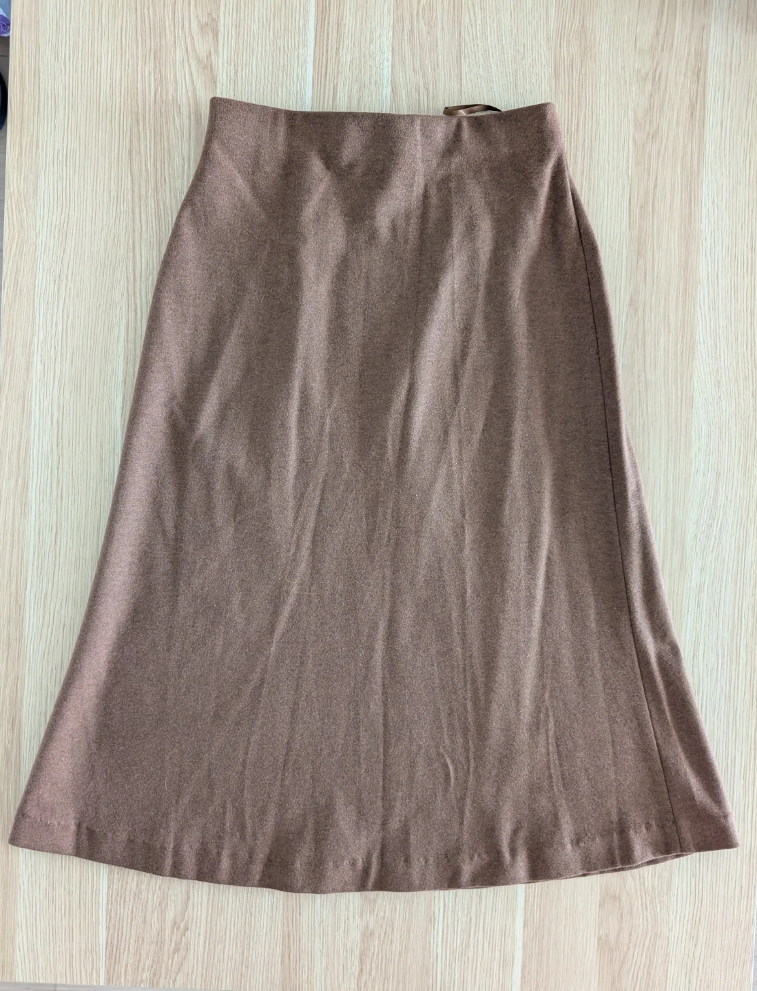 UNIQLO Brown A-Line Skirt - Size XS