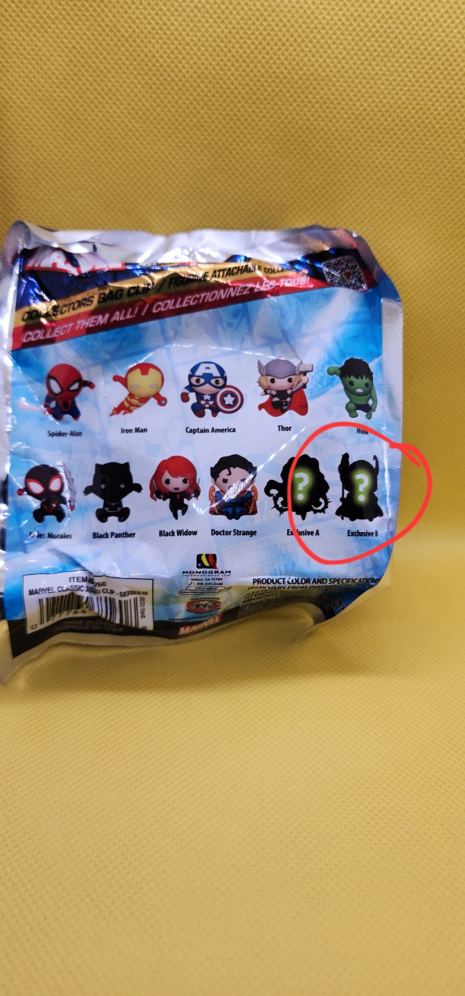 Marvel collector bag clip Series 10 - photo 3