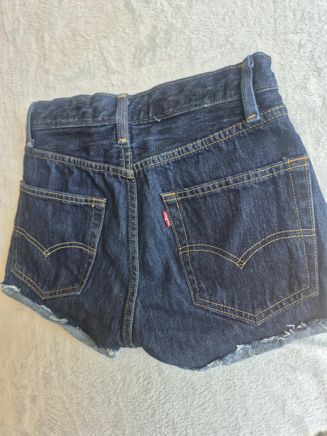 Levi's Distressed Denim Shorts - photo 4