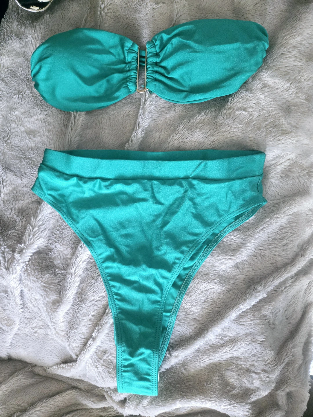 Matteswim Teal High Waisted Bikini - photo 2
