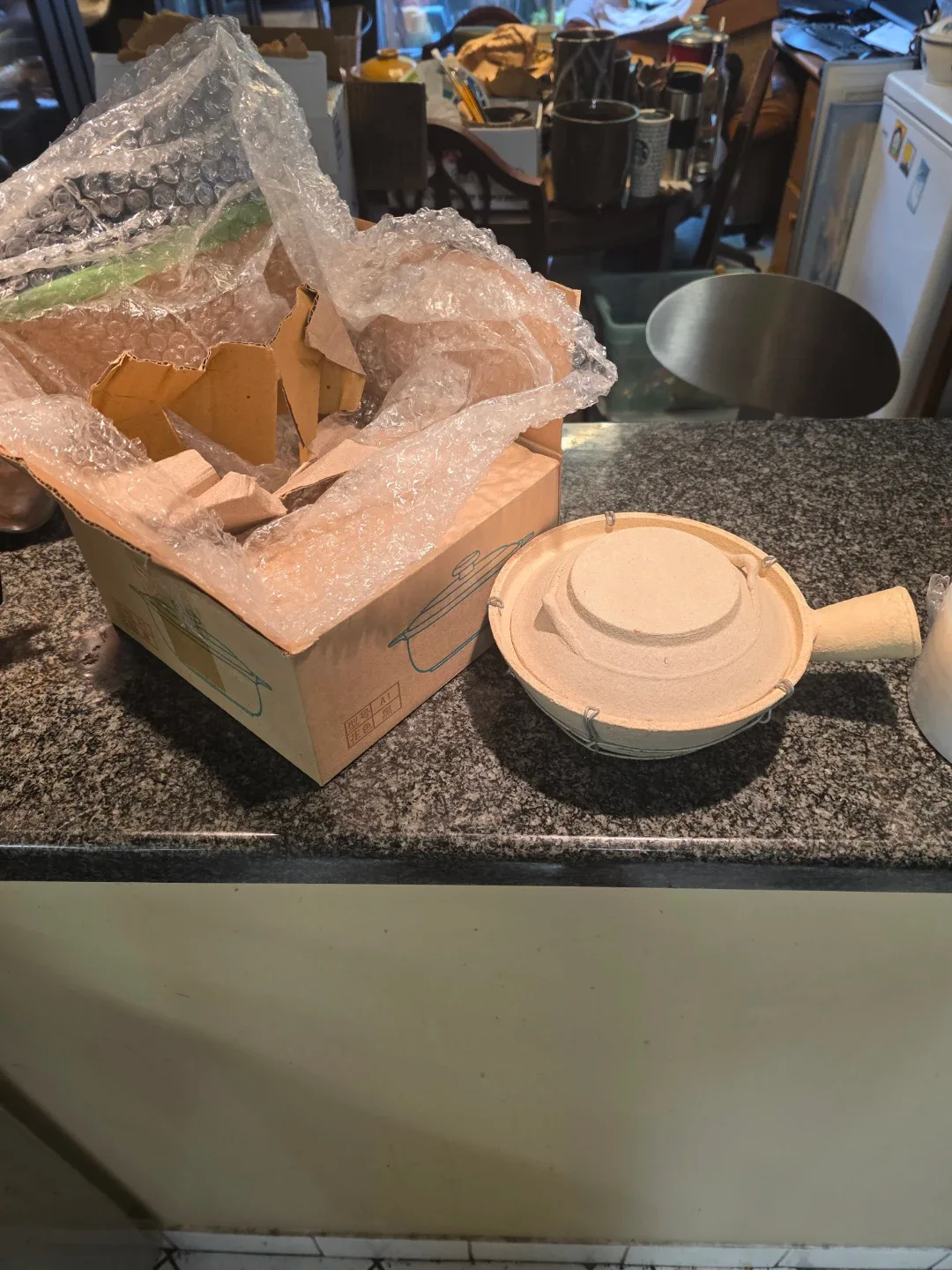 Clay Pot with Lid new with box - photo 4