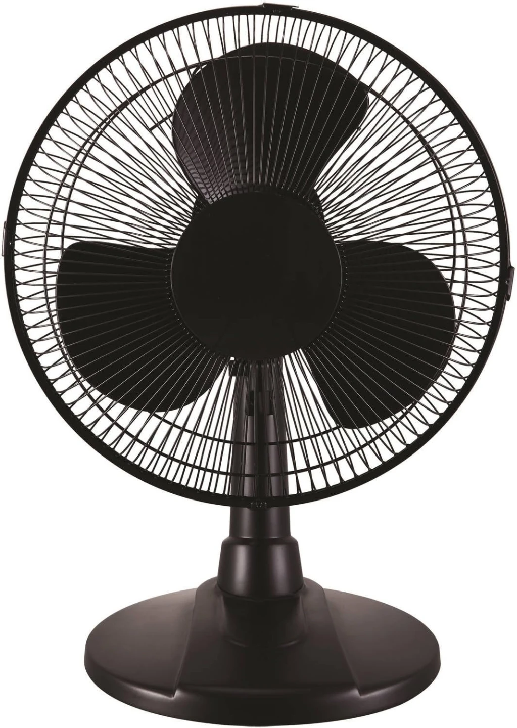 Black 12 Inch Plastic/Steel Table Fan by MAINSTAYS