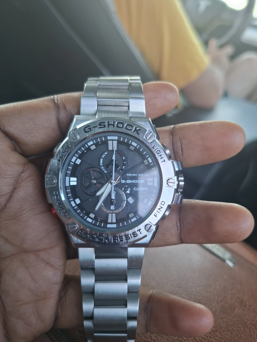 G-Shock Tough Solar Stainless Steel Watch