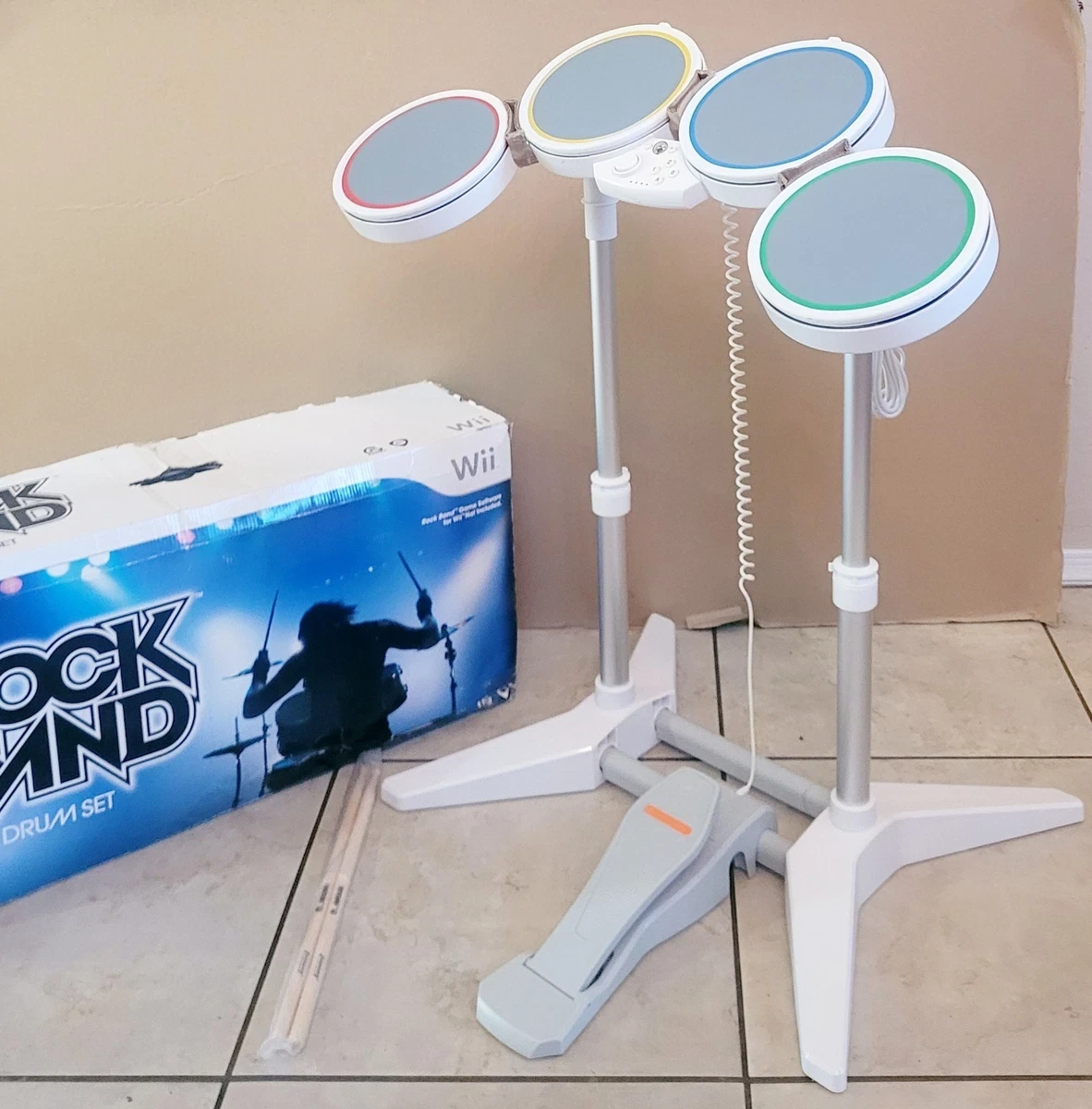 Rock Band Wii Drum Set