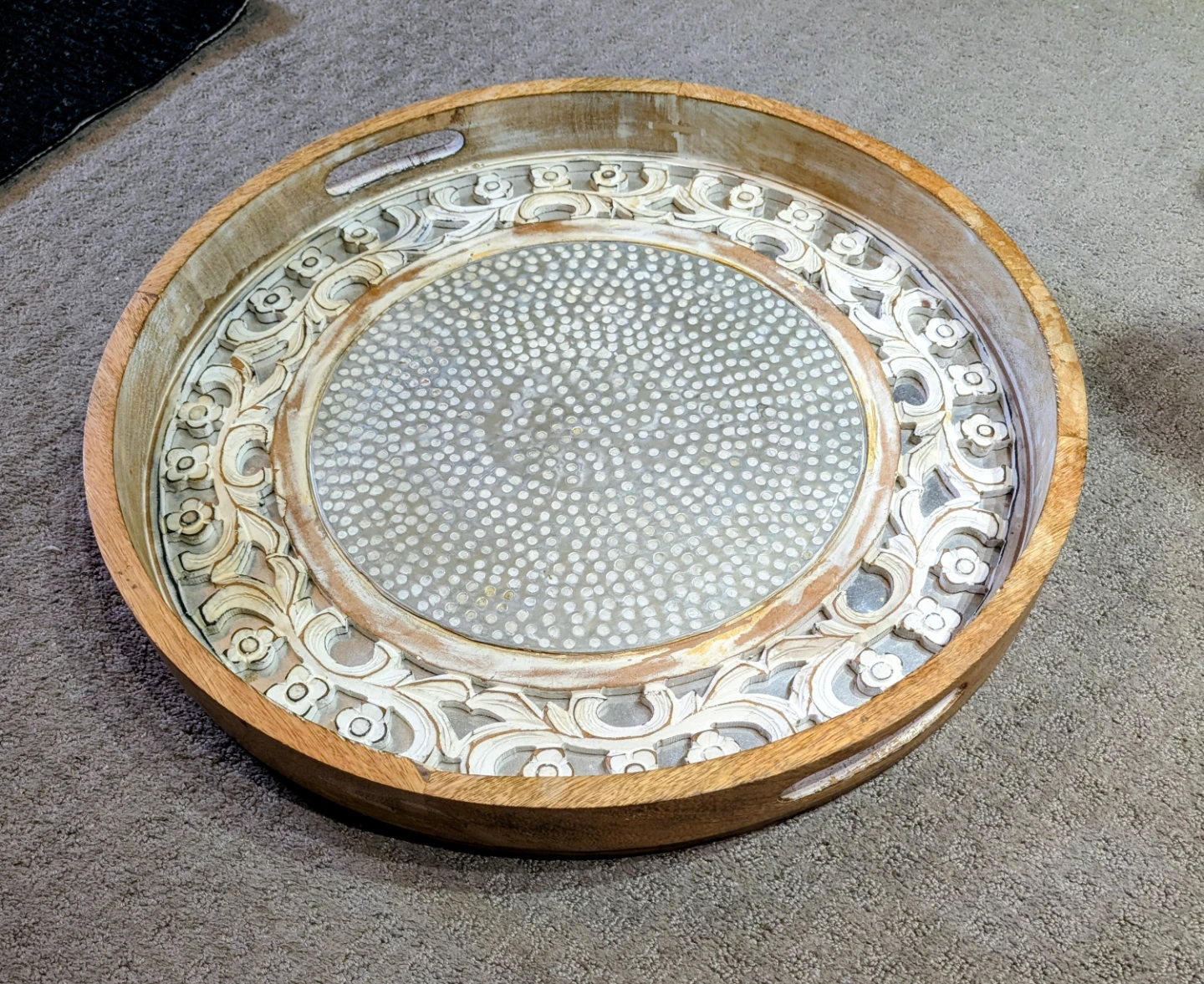 Large Decorative rustic Tray