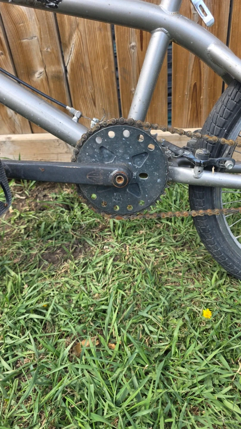 Silver BMX Bike - photo 2
