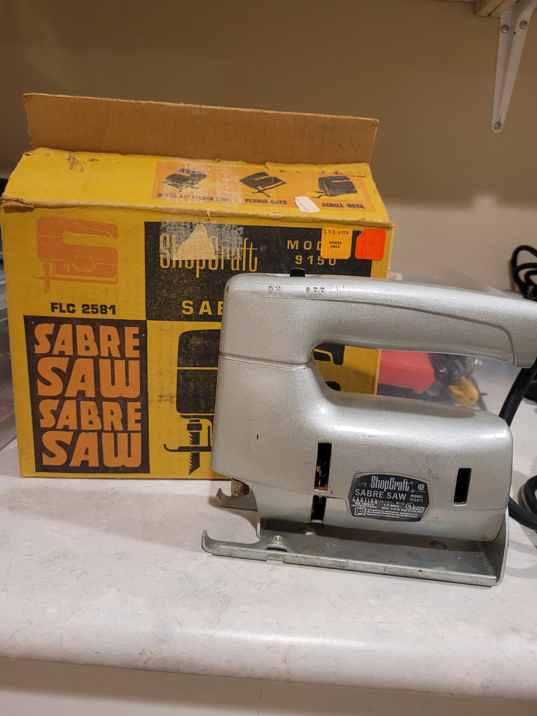 Shopcraft Sabre Saw Model 9150 with Box