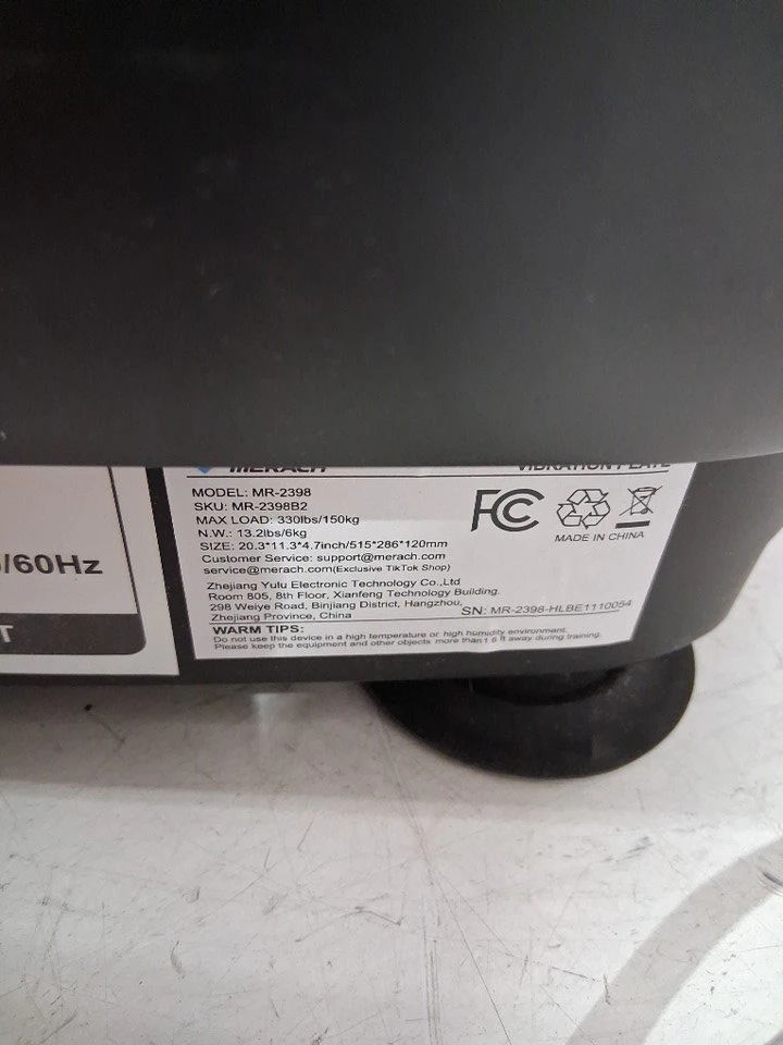 Merach Vibration Plate Exercise Machine - photo 4