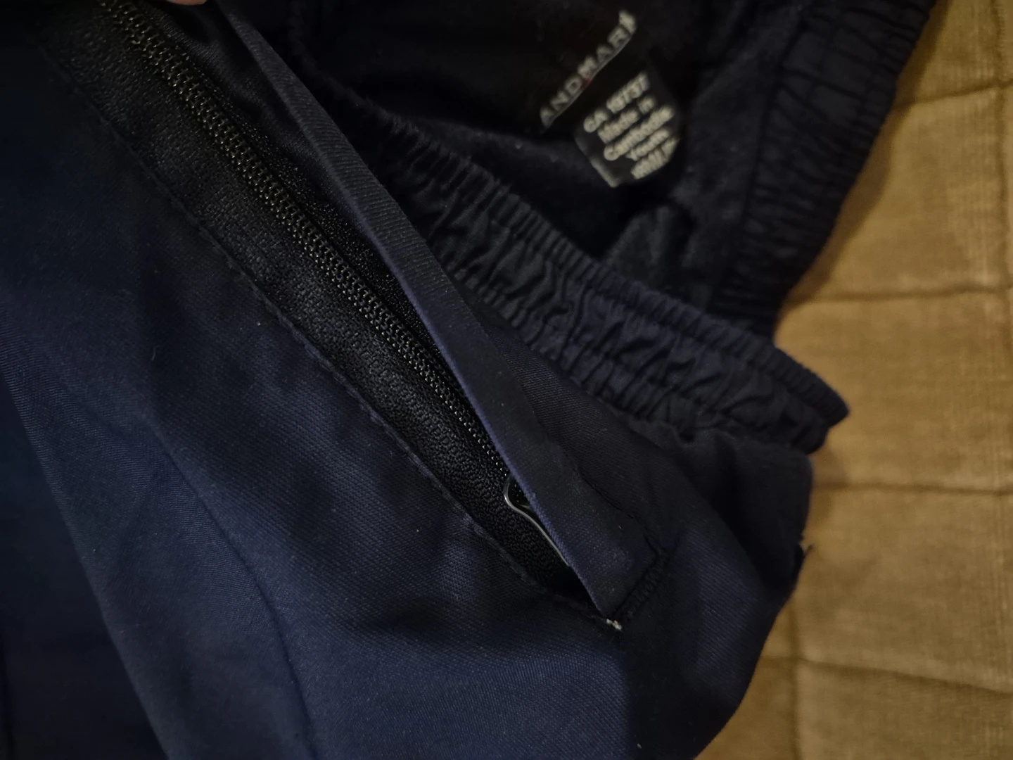 Landmark Youth pants navy blue and red pants - photo 3