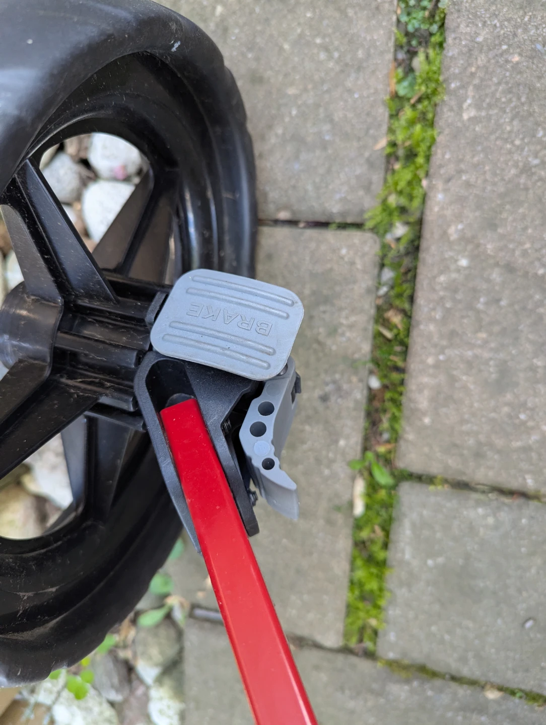 Golf push cart. 3 wheel. Folds quickly and easily - photo 3
