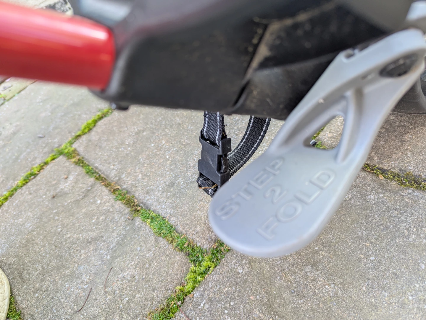Golf push cart. 3 wheel. Folds quickly and easily - photo 4