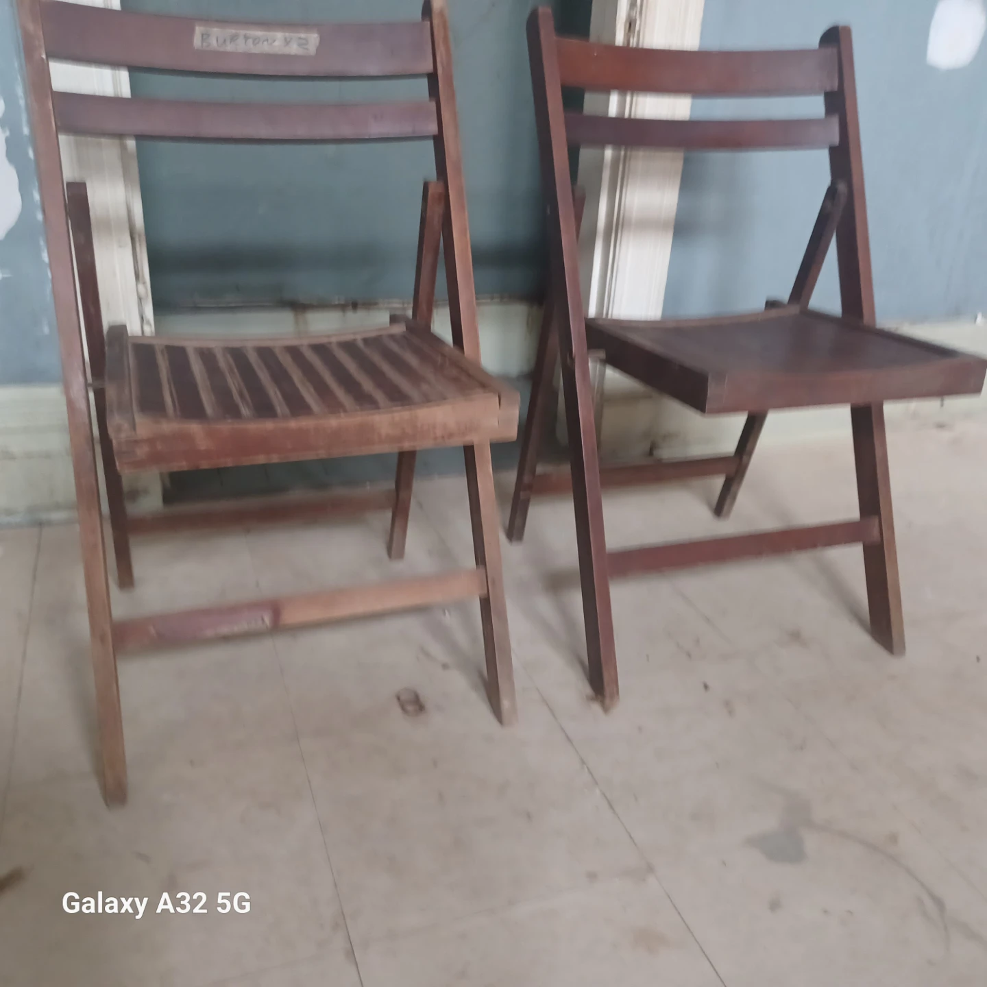 Wooden Folding Chairs Set - photo 4