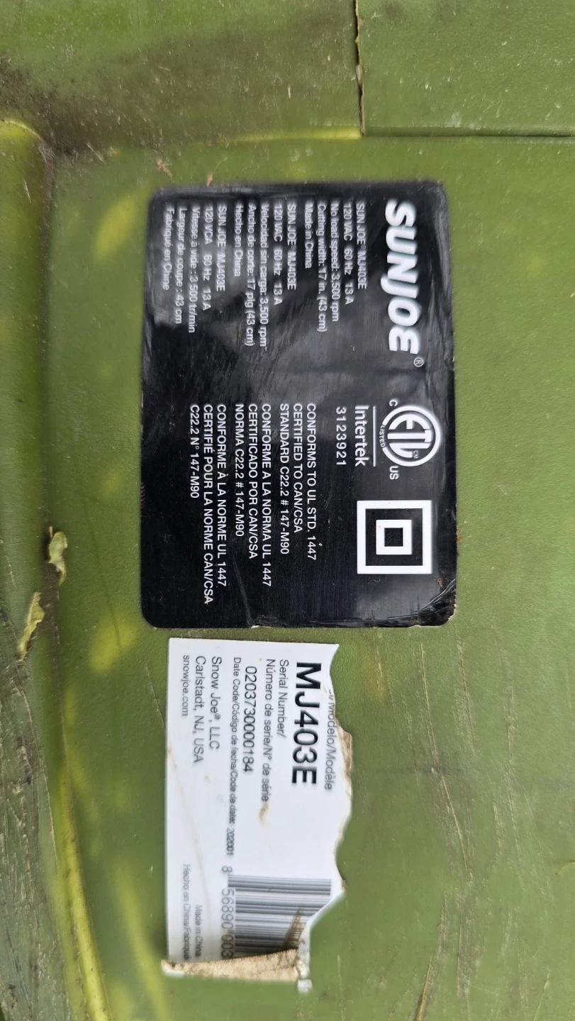 Sun Joe MJ403E Electric Lawn Mower - photo 4