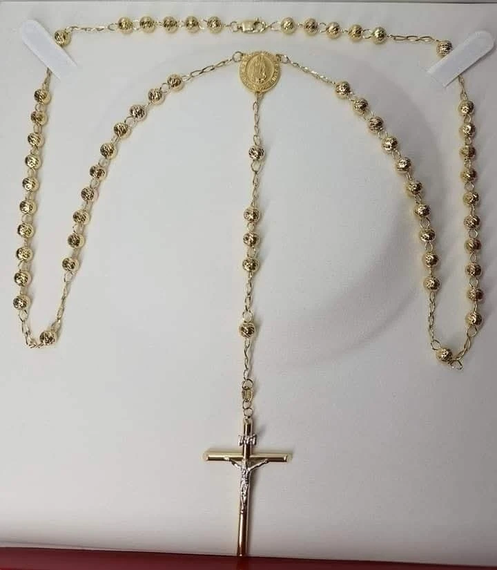 Gold Necklace with St. Jude Pendant - photo 4