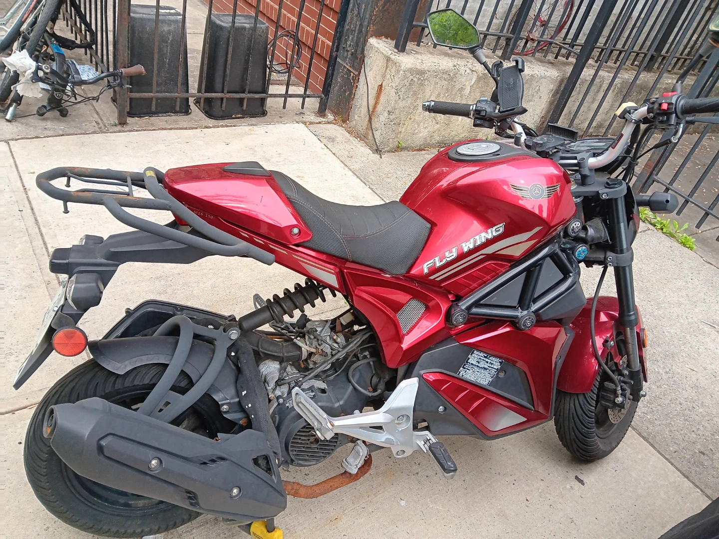 Red FLY WING Scooter I500