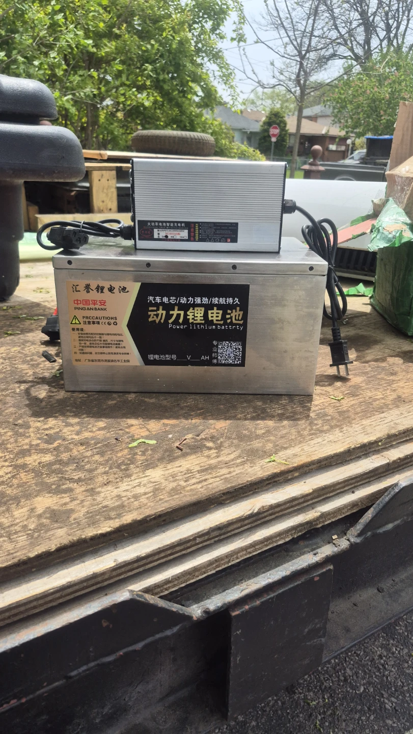 Power Lithium Battery 72V 40AH with Charger (Never Been used)