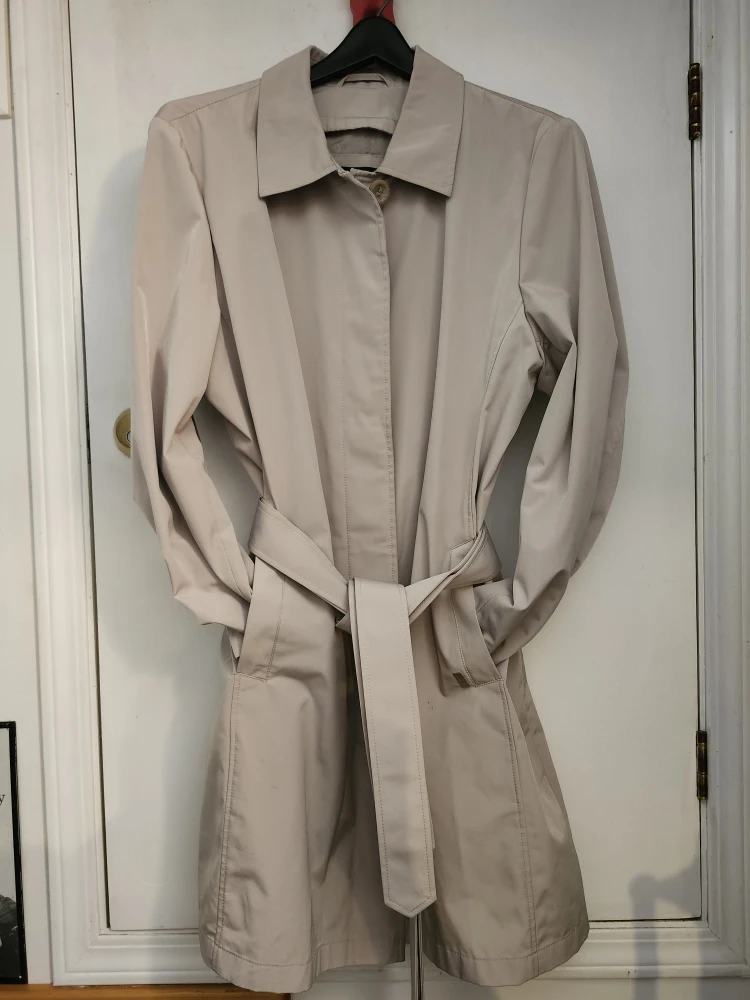 London Fog Women's Beige Trench Coat Size 16 - photo 3