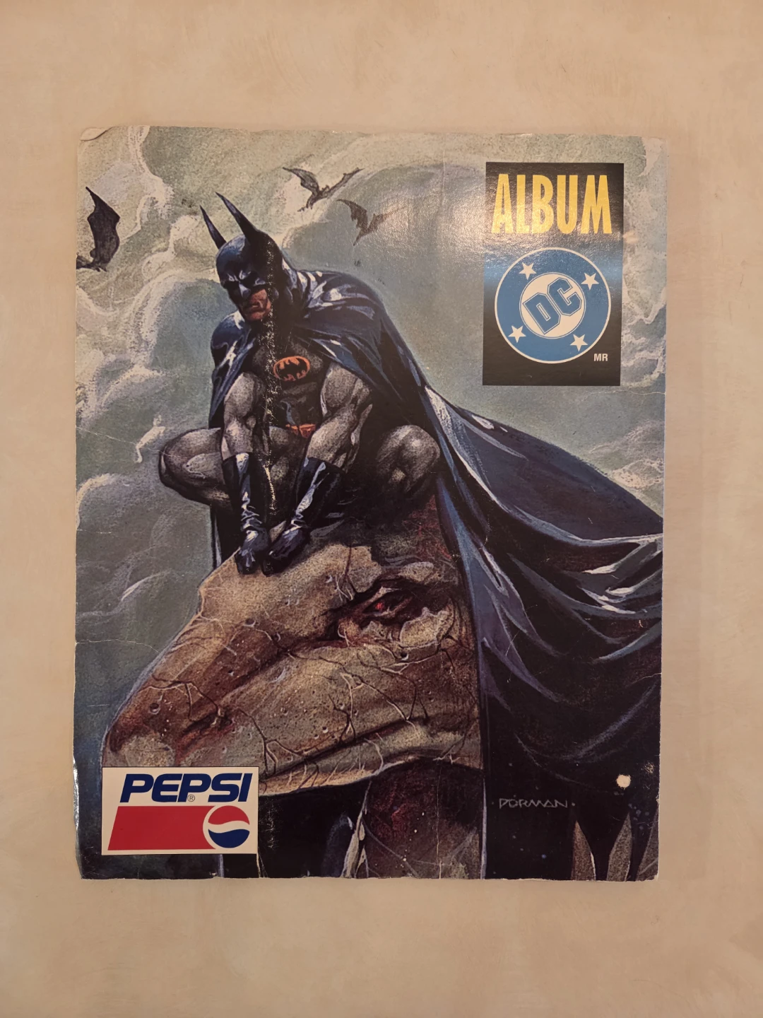 1995 DC Comics Pepsi Cards Complete Collector’s Album (Mexico)