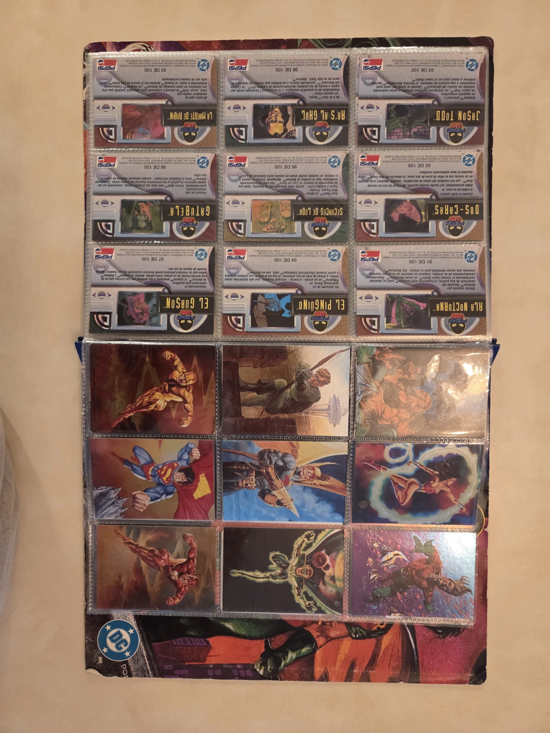 1995 DC Comics Pepsi Cards Complete Collector’s Album (Mexico) - photo 5