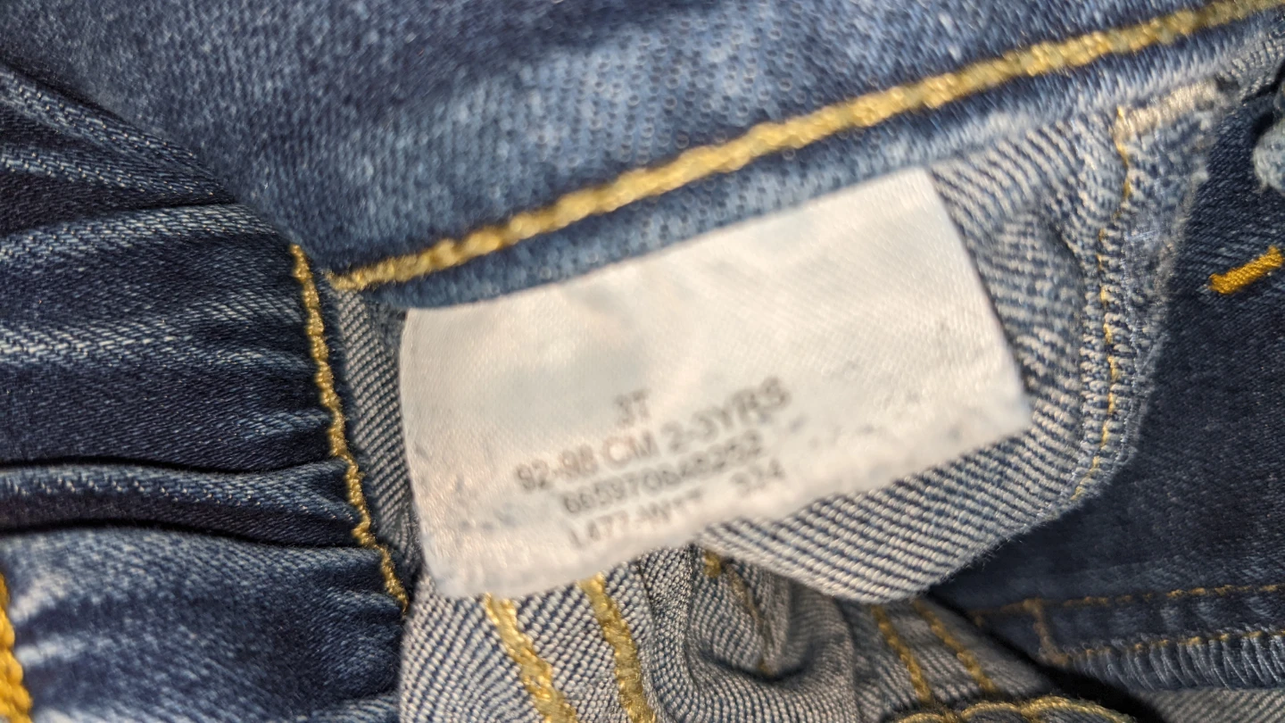 Children's Denim Jeans Size 3T - photo 2