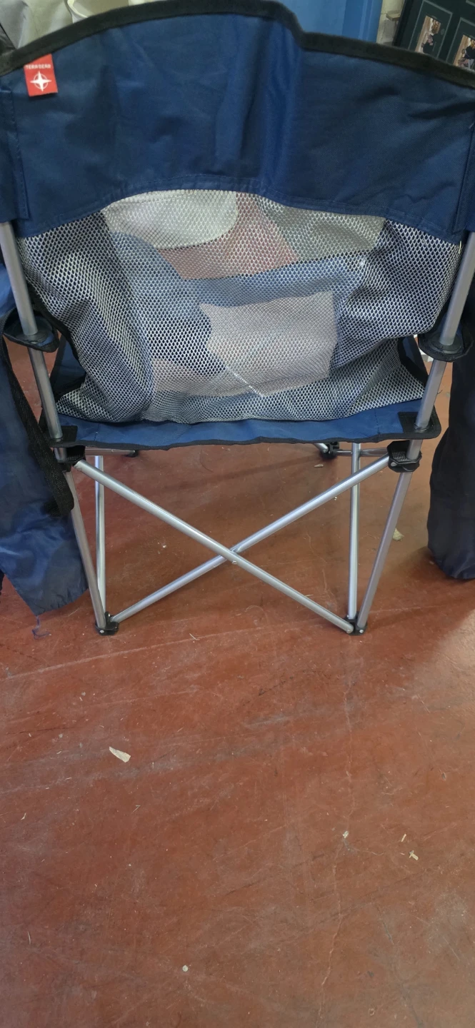 Tera Gear Blue Camping Chair with Carry Bag - photo 2