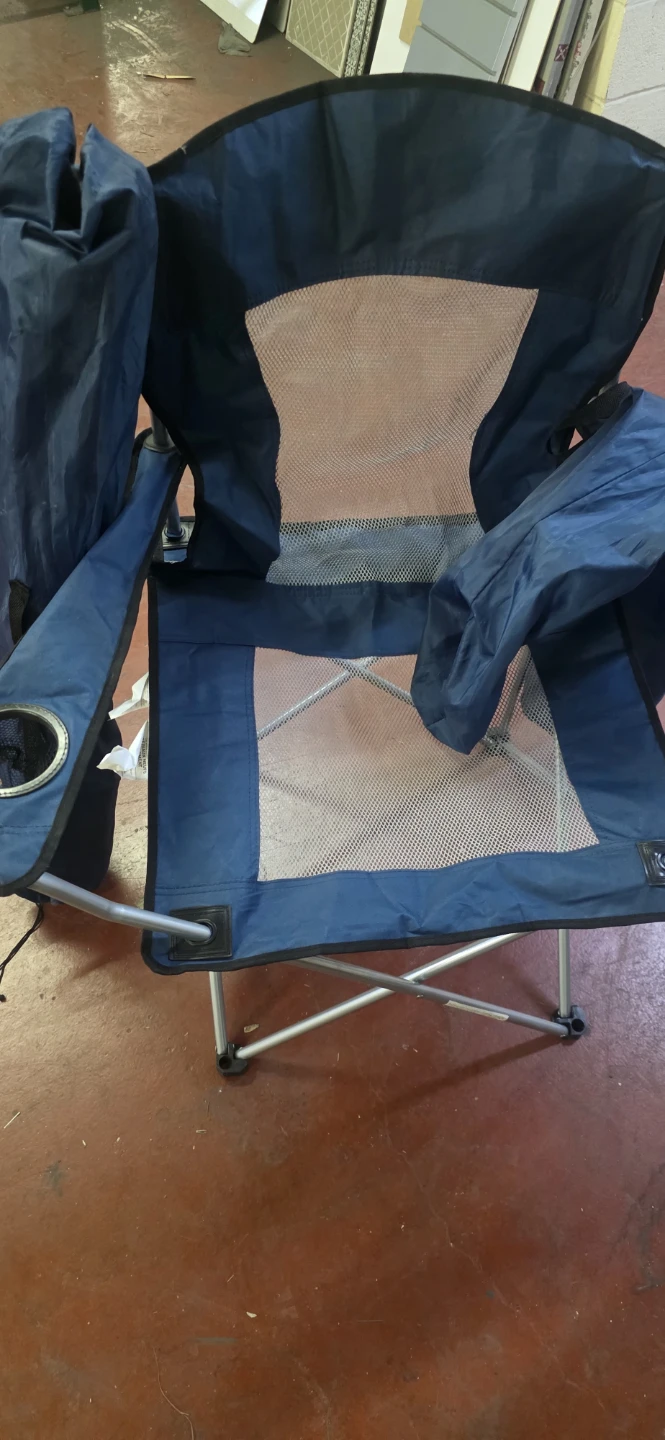 Tera Gear Blue Camping Chair with Carry Bag - photo 4