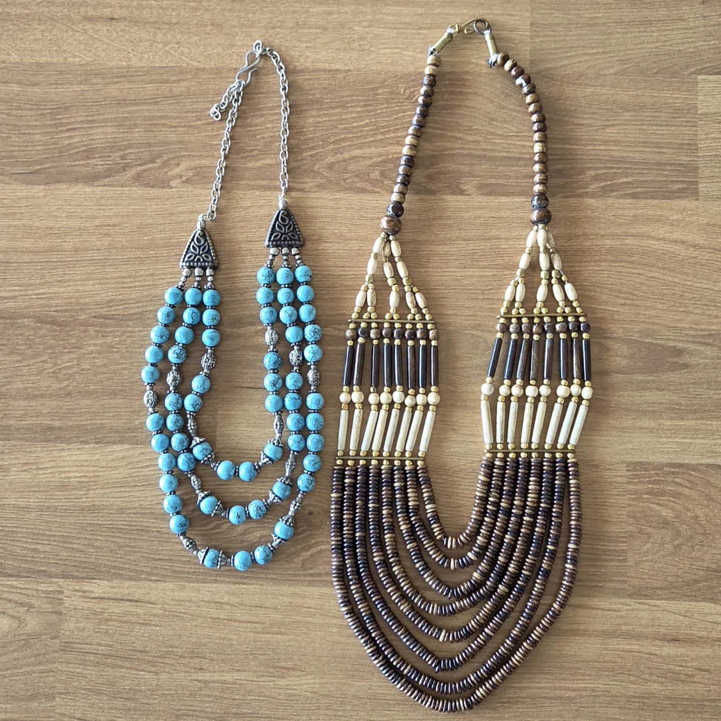 Free pickup: Set of 2 Beaded Necklaces