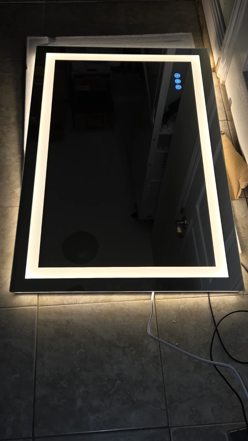 BRAND NEW LED Bathroom Mirror MI-ZJLED-2436N-WT - photo 3