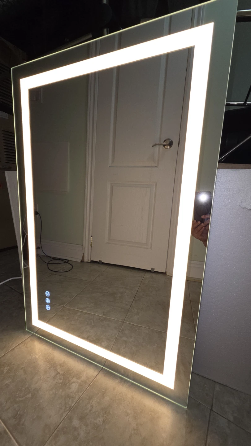 BRAND NEW LED Bathroom Mirror MI-ZJLED-2436N-WT - photo 4