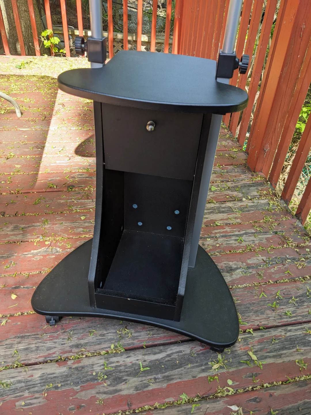 Adjustable Mobile Presentation Lectern Stand - photo 3