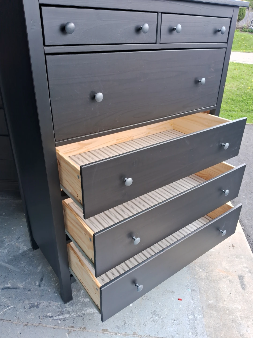 Dark Grey 6-Drawer Dresser - photo 2