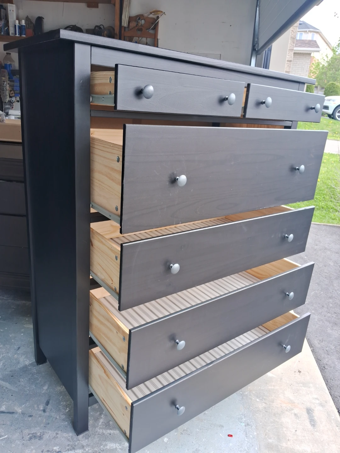 Dark Grey 6-Drawer Dresser - photo 3