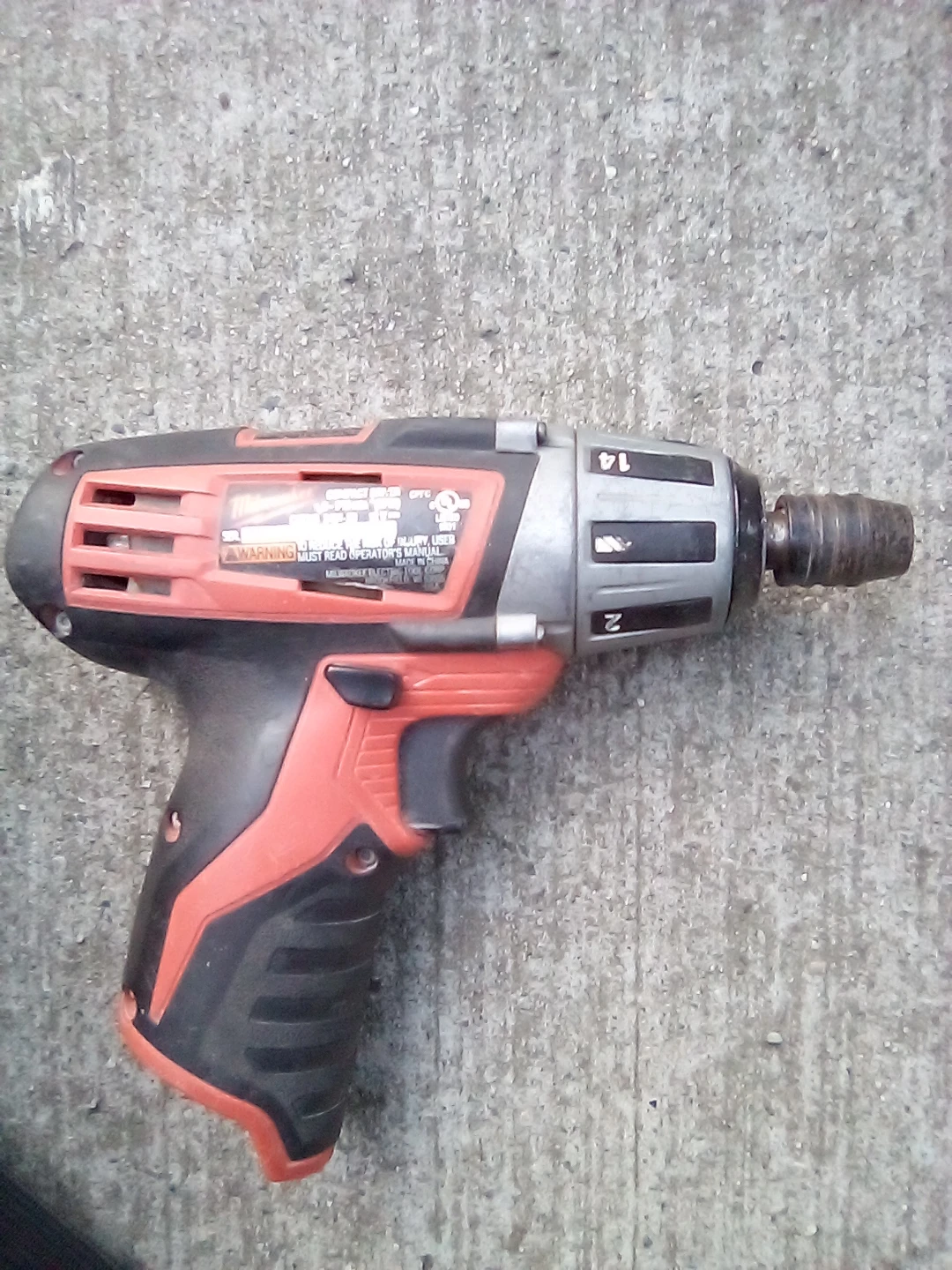 Milwaukee Compact Driver 12V
