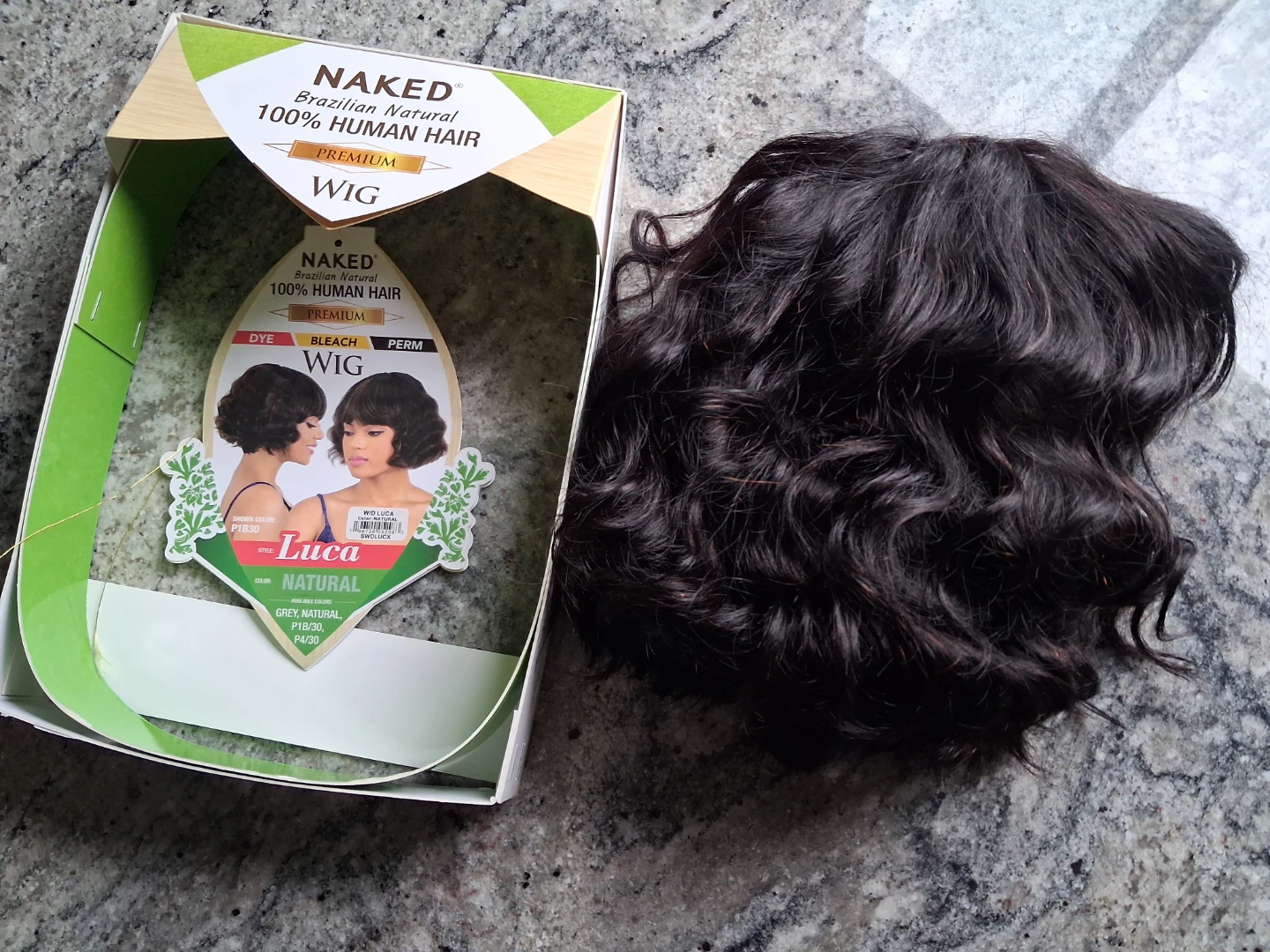 Naked "Luca" Premium 100% Human Hair Wig - Natural - photo 2