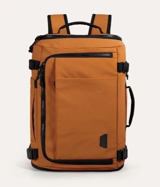 BAGSMART Orange Large-Capacity Backpack 28L