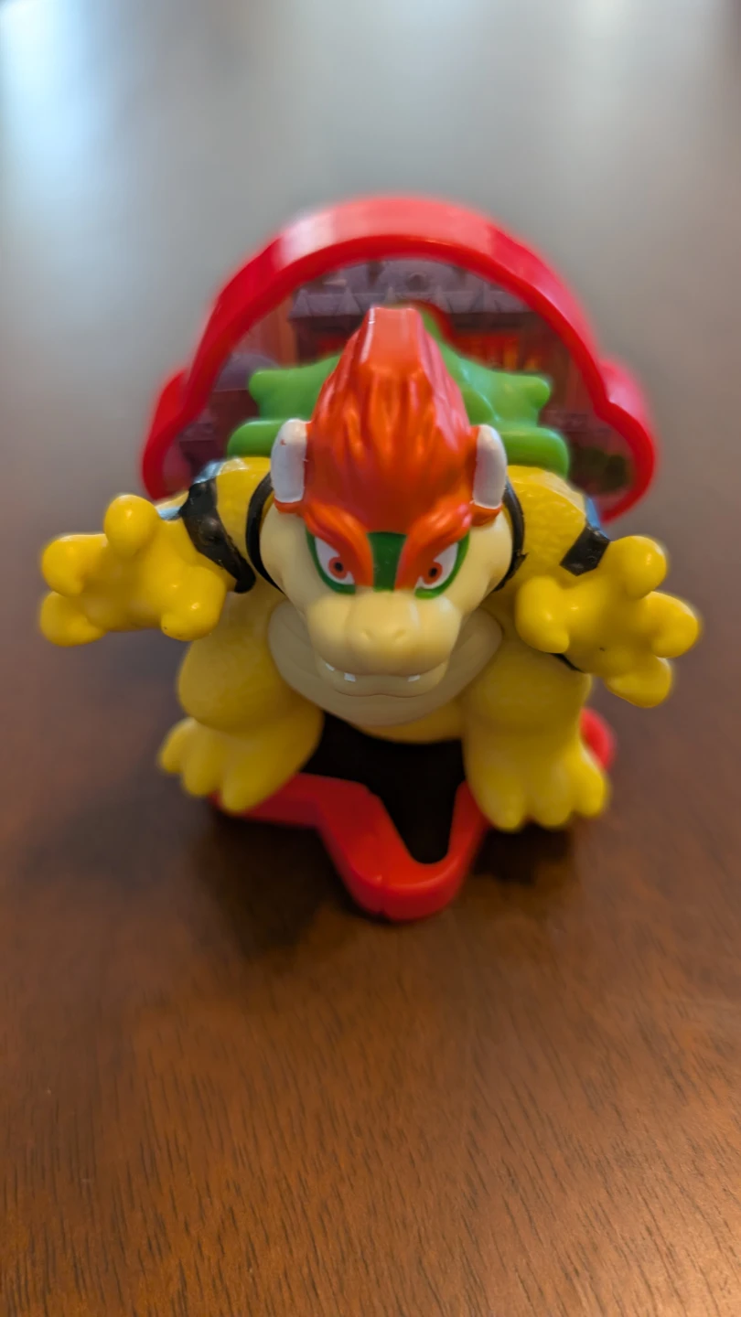 Bowser Super Mario Keychain Toy - photo 2