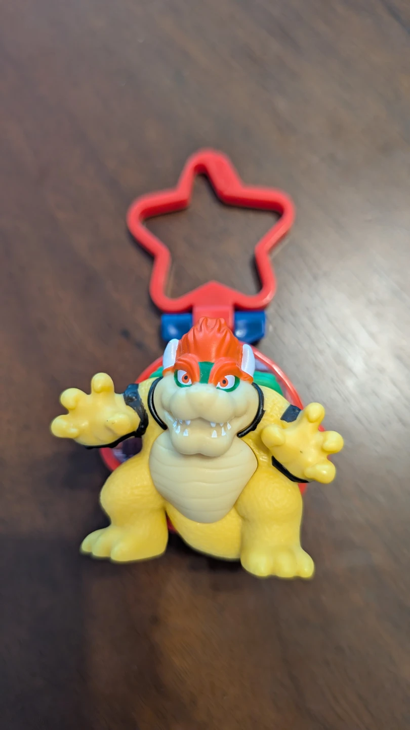 Bowser Super Mario Keychain Toy - photo 3
