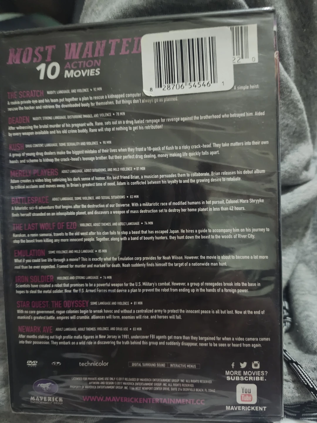 Most Wanted 10 Action Movies DVD Collection - photo 2