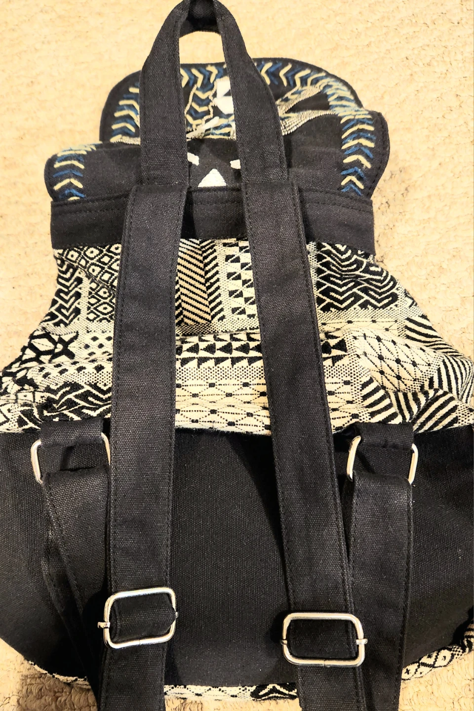 Embroidered Beaded Backpack - photo 4