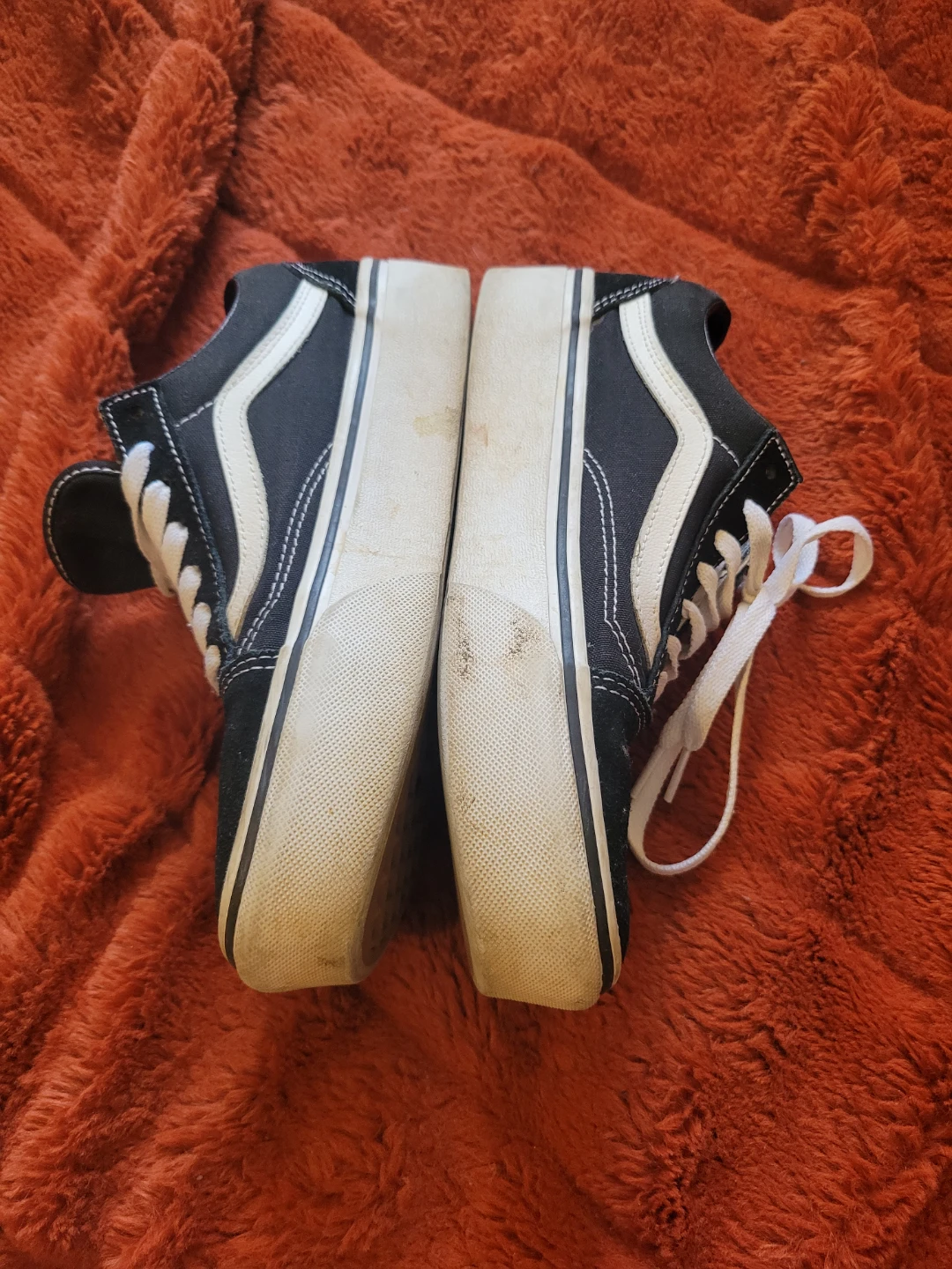 Vans Old Skool Platform Shoes Black White US Men's 5/W6.5 - photo 3