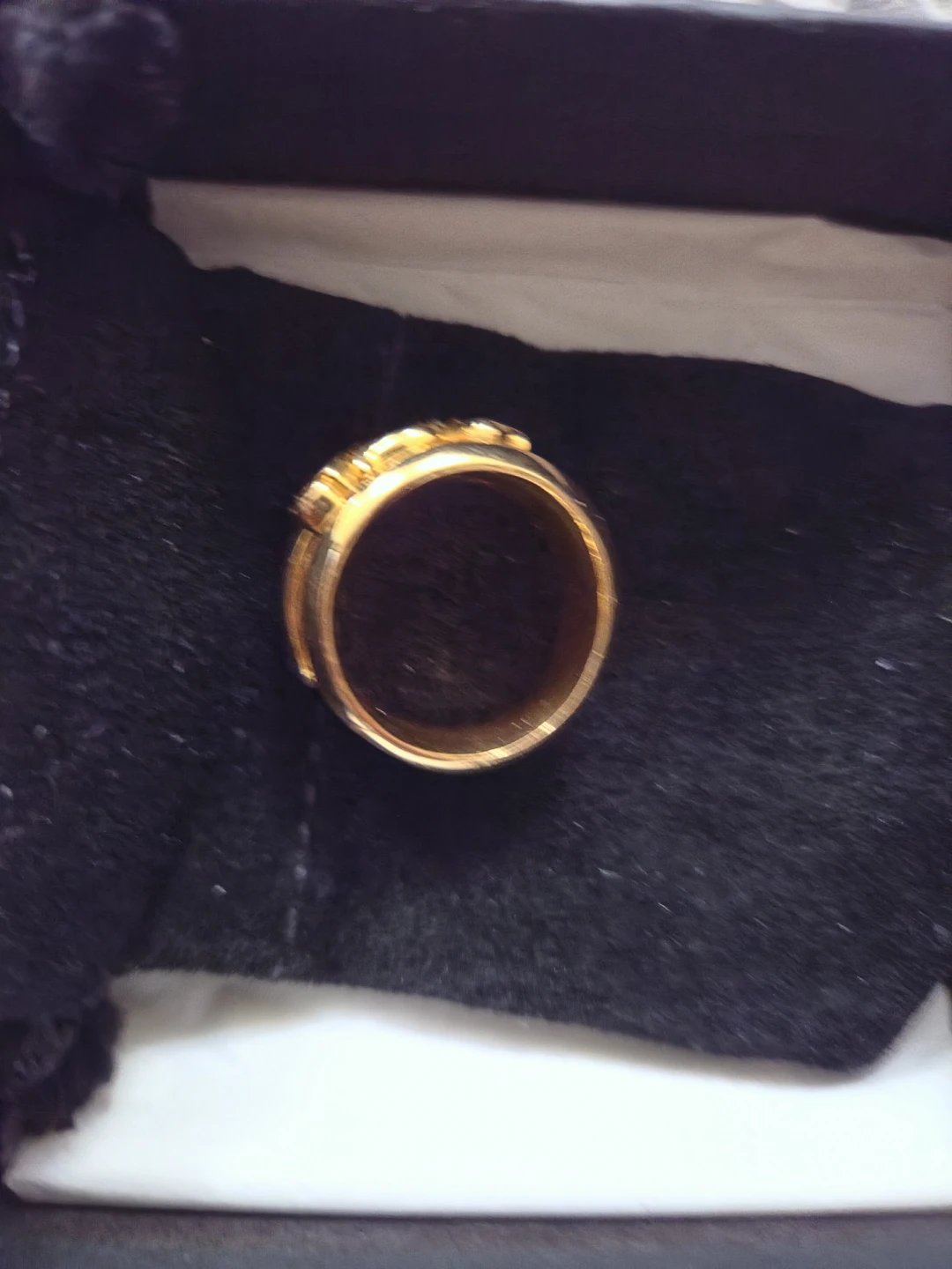 Chrome Hearts Gold Ring - photo 4