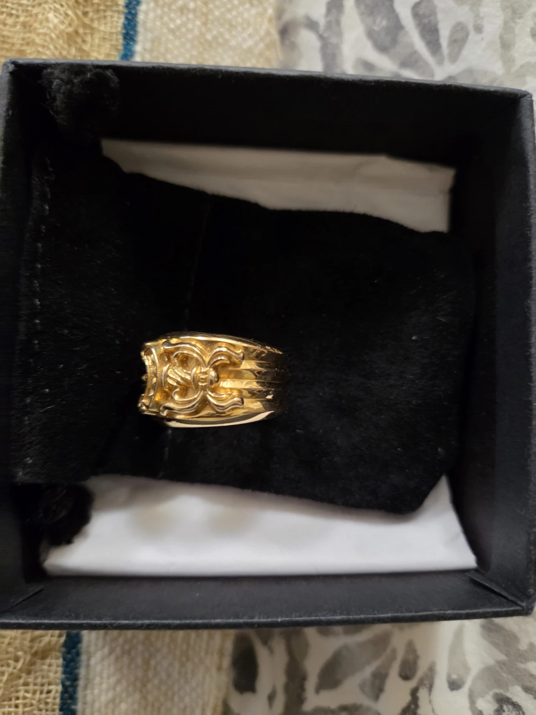 Chrome Hearts Gold Ring - photo 5