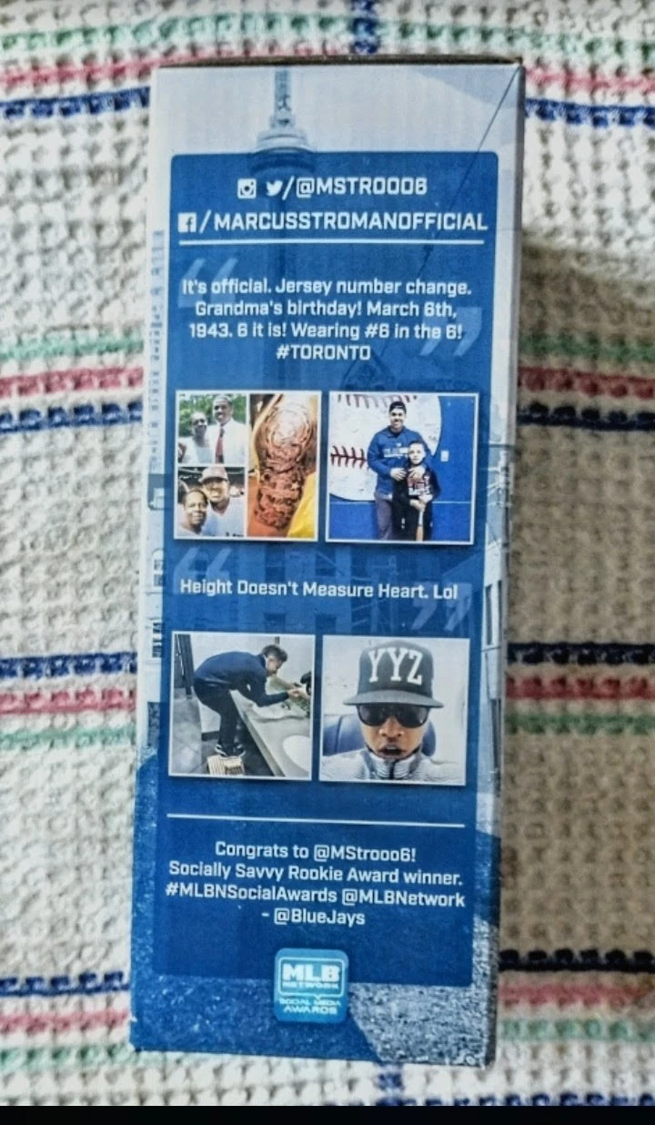 Marcus Stroman Bubblegum Bobblehead in Mint Condition - photo 3