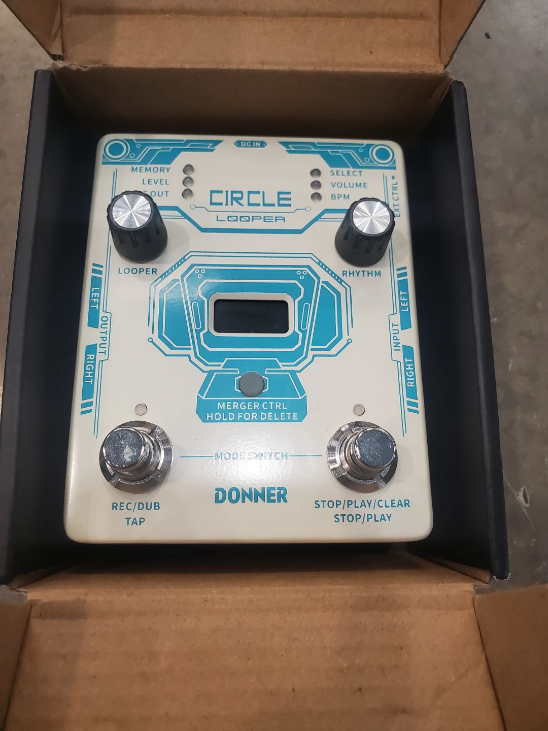 Donner Circle Looper Guitar Effect Pedal